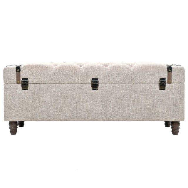 Ensemble de bancs de rangement 3 pcs Bois massif et acier