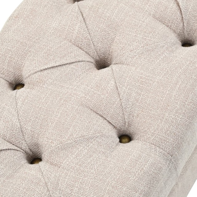 Banc de rangement Bois massif et acier 111x34x37 cm