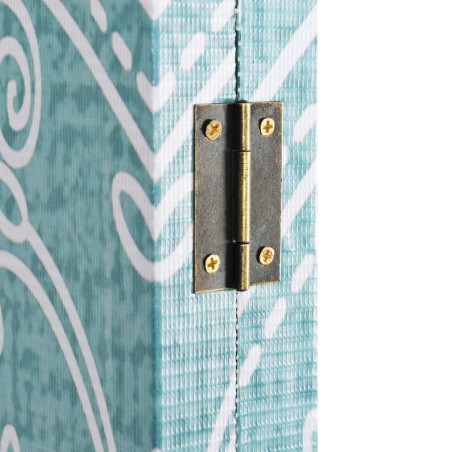 Cloison de séparation pliable 200 x 170 cm Papillon Bleu