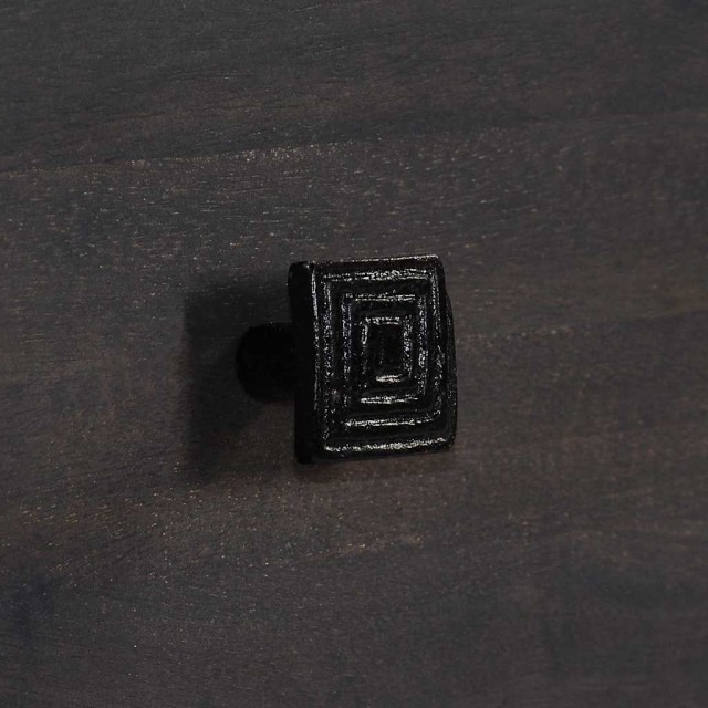 Table basse bois de manguier massif 100x60x35 cm