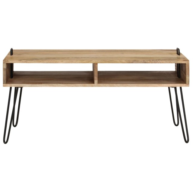 Table basse Bois de manguier massif 100x60x45 cm