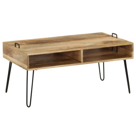 Table basse Bois de manguier massif 100x60x45 cm