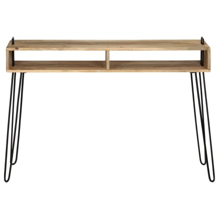 Table console Bois de manguier massif 115 x 35 x 76 cm 2