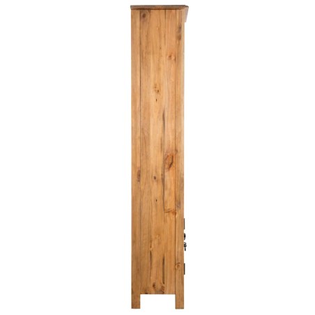 Meuble de salle de bain autoportant Bois pin massif 48x32x170cm