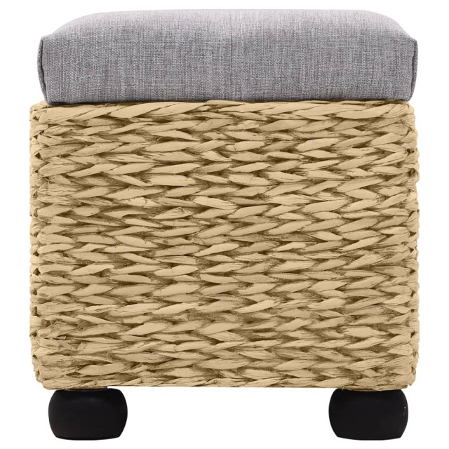 Ensemble de banc lot de 2 Jacinthe d'eau Gris