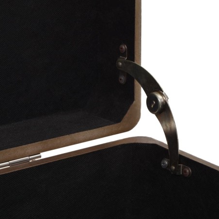 Boîte de rangement Bois de sapin massif 91x52x40 cm Marron