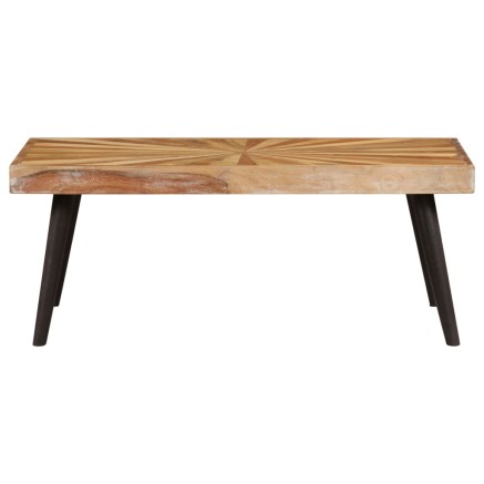Table basse Bois de manguier massif 90x55x36 cm 2