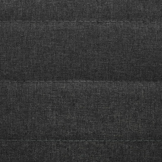 Chaises à manger lot de 4 gris foncé tissu