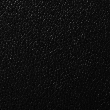 Chaises à manger lot de 4 noir similicuir