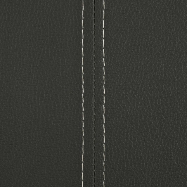 Chaises à manger cantilever lot de 4 gris similicuir