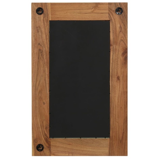 Miroir Bois d'acacia massif 50 x 80 cm