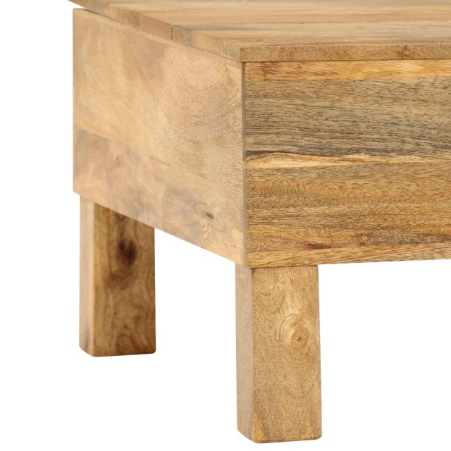 Table basse Bois de manguier massif 110x55x35 cm