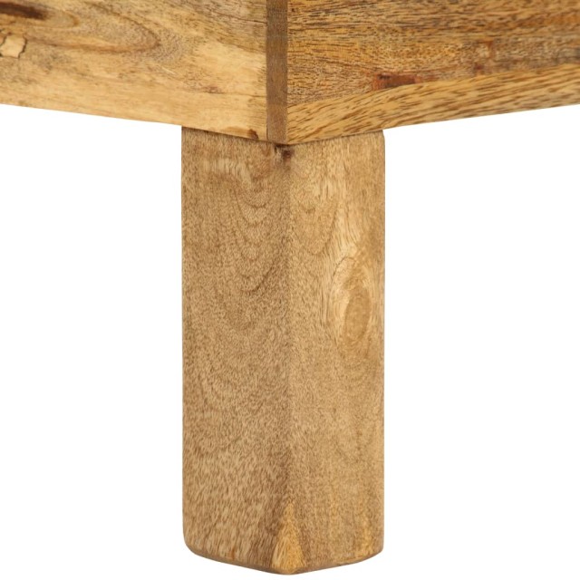 Table basse Bois de manguier massif 110x55x35 cm