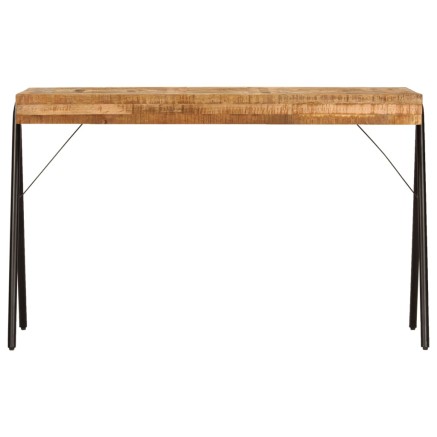 Table à écrire Bois de manguier massif 118 x 50 x 75 cm 2