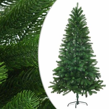 Arbre de Noël artificiel aiguilles réalistes 150 cm vert 2