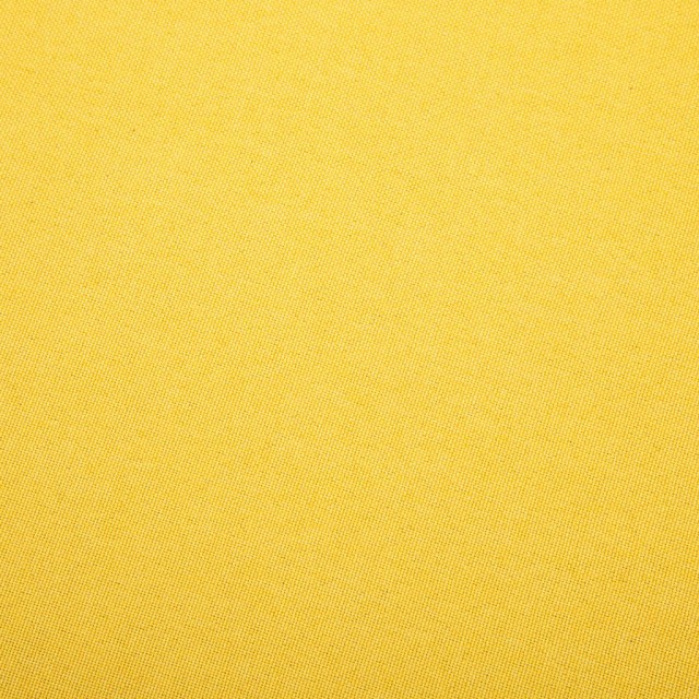 Fauteuil sans accoudoirs jaune tissu