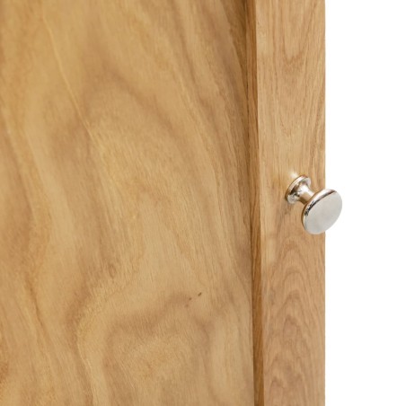 Armoire d'angle 59x36x180 cm Bois de chêne massif