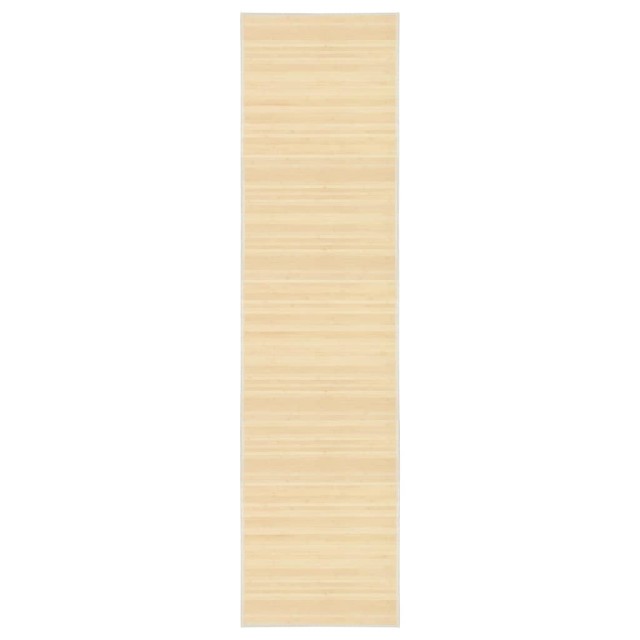 Tapis Bambou 80x300 cm Naturel