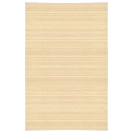 Tapis en bambou 100x160 cm Naturel