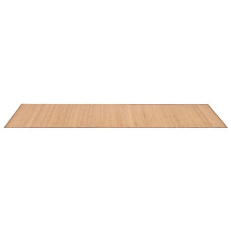 Tapis en bambou 80x200 cm Marron