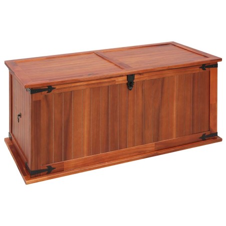 Coffre de rangement 79x34x32 cm Bois d'acacia solide