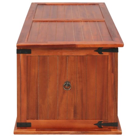 Coffre de rangement 79x34x32 cm Bois d'acacia solide