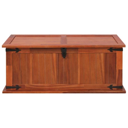 Coffre de rangement 90x45x40 cm Bois d'acacia solide