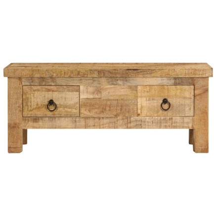 Table basse 90x45x35 cm Bois de manguier massif 2