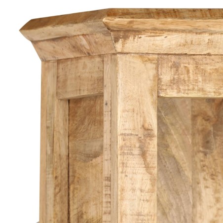 Bibliothèque 50 x 30 x 180 cm Bois massif de manguier