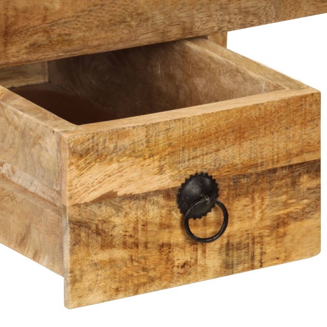 Bureau avec 2 tiroirs 110x50x77 cm Bois solide de manguier