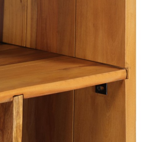 Bibliothèque 60x35x180 cm Bois de récupération solide