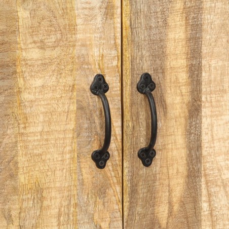 Bibliothèque 60x35x180 cm Bois de manguier solide