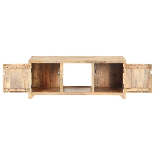 Table basse 90x50x35 cm Bois solide de manguier