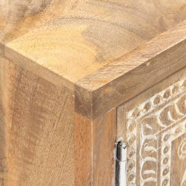 Table basse 90x50x35 cm Bois solide de manguier