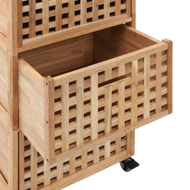 Armoire de salle de bains 41x41x91 cm Bois de noyer massif