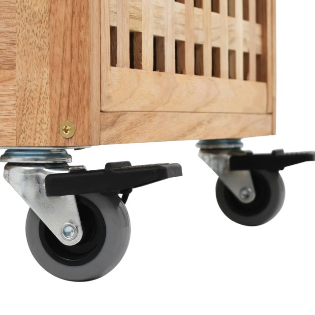 Armoire de salle de bains 41x41x91 cm Bois de noyer massif