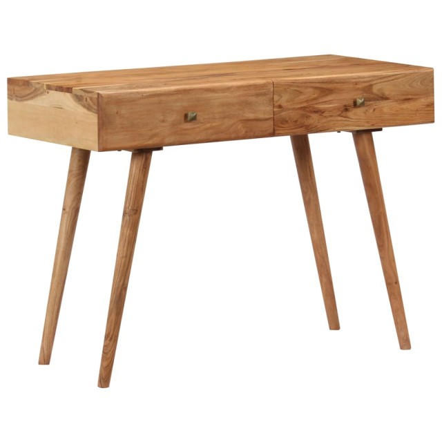 Bureau 100x51x76 cm Bois d'acacia solide