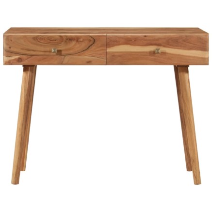 Bureau 100x51x76 cm Bois d'acacia solide 2