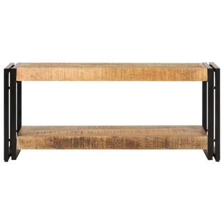 Meuble TV 90x30x40 cm Bois de manguier massif 2