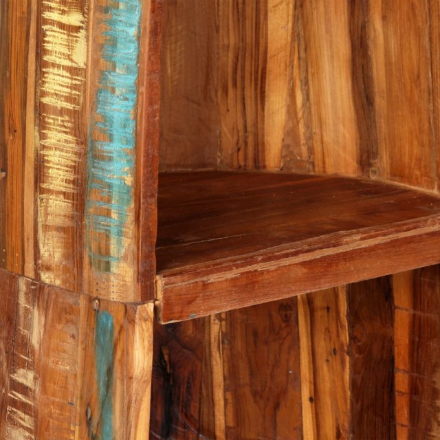 Casier à bouteilles 50 x 40 x 180 cm Bois de manguier massif