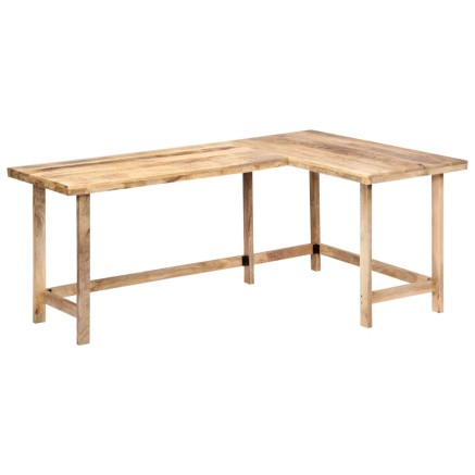 Bureau 180x120x76 cm Bois de manguier massif