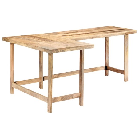 Bureau 180x120x76 cm Bois de manguier massif
