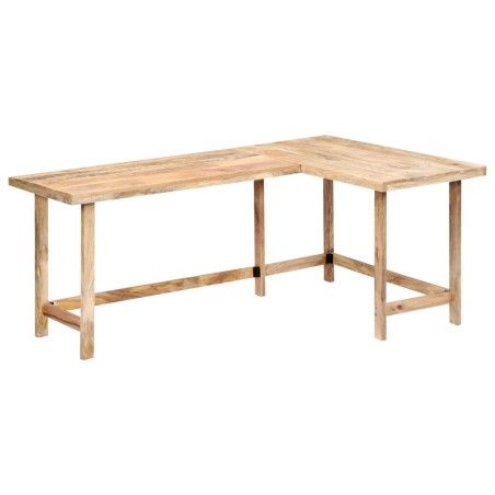 Bureau 180x120x76 cm Bois de manguier massif