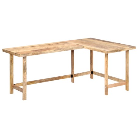 Bureau 180x120x76 cm Bois de manguier massif