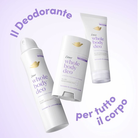 Spray déodorant Dove LAVANDA & CAMOMILA 150 ml