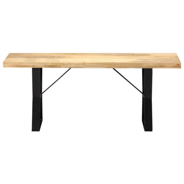 Banc 110 cm Bois de manguier massif