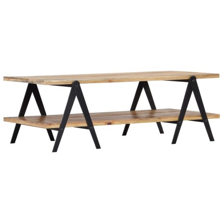 Table basse 115x60x40 cm Bois de manguier massif 2