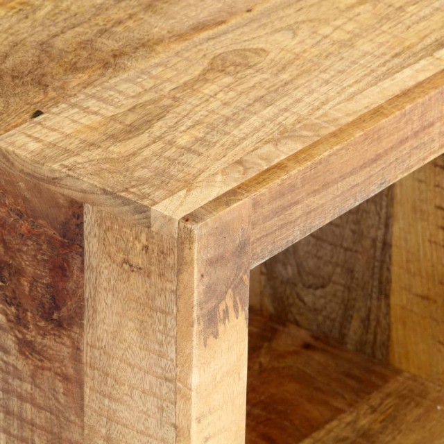 Meuble TV 120x30x40 cm Bois massif de manguier