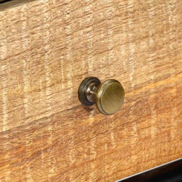 Table console 118 x 30 x 75 cm Bois de manguier massif