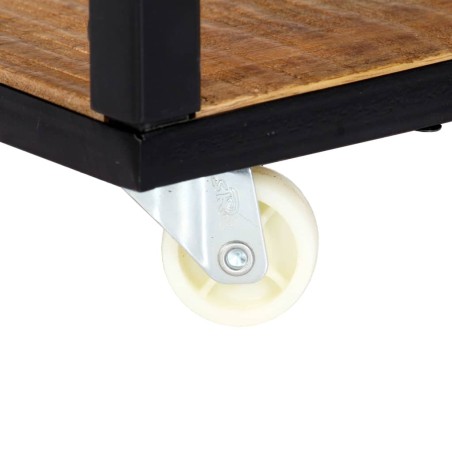 Table basse 90x50x40 cm Bois de récupération solide